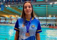 La nadadora María Vicente hace historia al lograr una medalla de bronce en el Campeonato de España