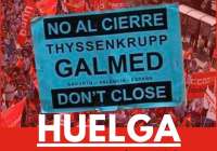 Nueva jornada de Huelga en Galmed para reivindicar la continuidad de la actividad