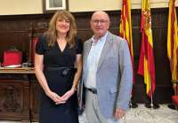 Los concejales de Compromís per Sagunt, Maria Josep Picó y Pepe Gil