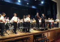 Gran éxito de público en el concierto de intercambio organizado por la UMP, que se celebró en el Auditorio de Canet